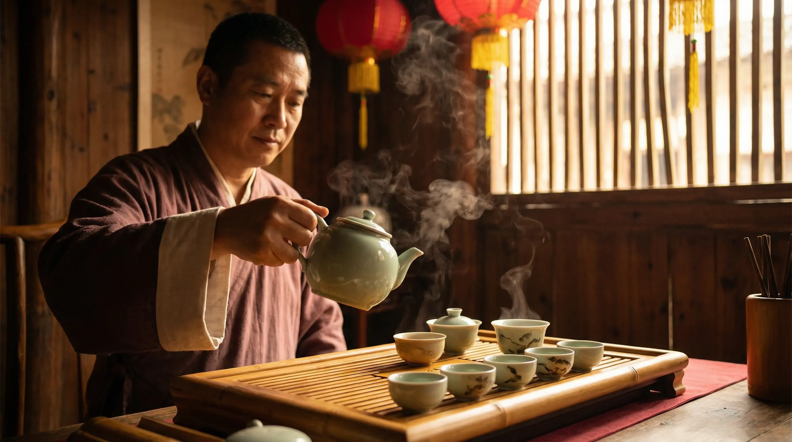 花红花火电视剧 茶道文化纪录片封面